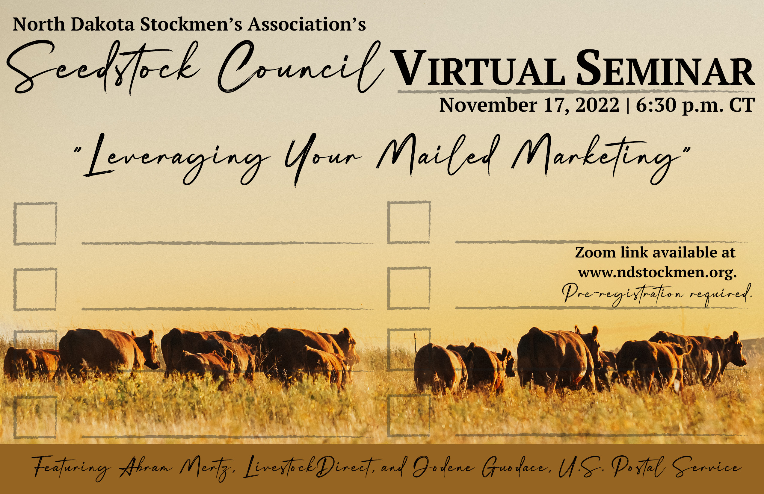 NDSA Seedstock Council to host marketing webinar