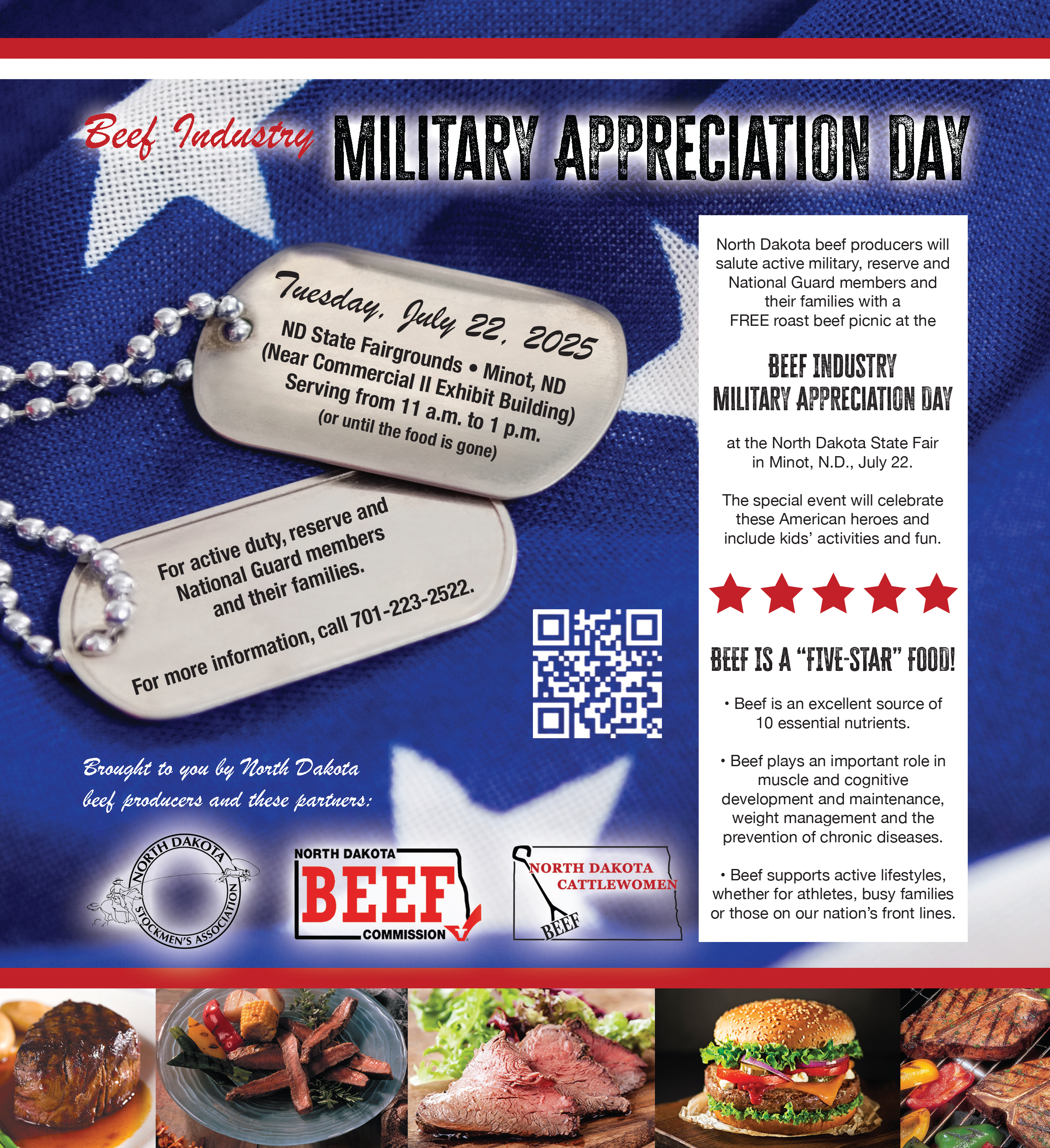 Beef industry will salute military at annual Military Appreciation Day event